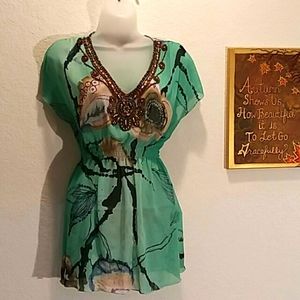 SALE! Mushkaby Seinna Rose Beautiful Top
